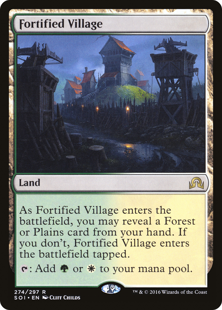 Image of Fortified Village (SOI-274) - Shadows over Innistrad Foil
