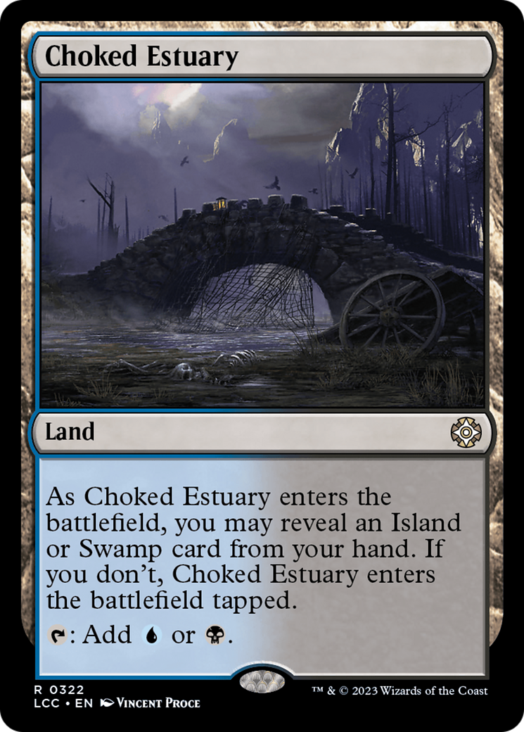 Image of Choked Estuary (LCC-322) - The Lost Caverns of Ixalan Commander