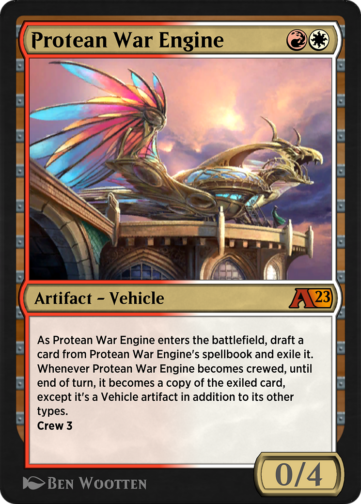 Image of Protean War Engine (YDMU-025) - Alchemy: Dominaria