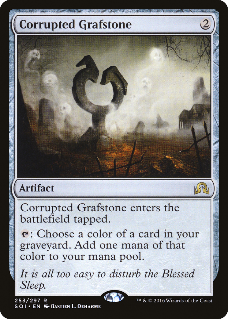 Image of Corrupted Grafstone (SOI-253) - Shadows over Innistrad