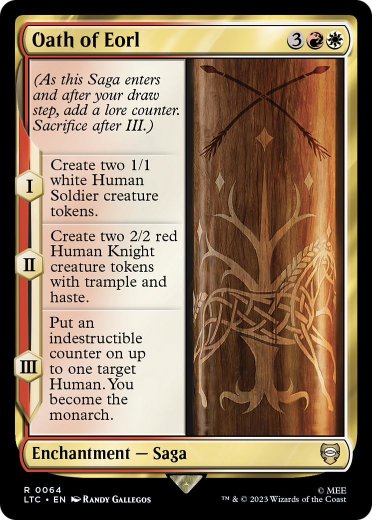 Image of Oath of Eorl (LTC-064) - Tales of Middle-earth Commander