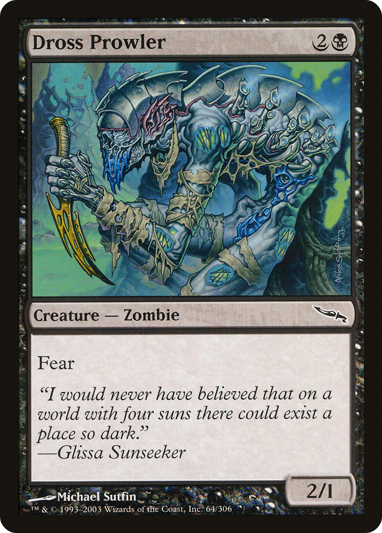 Image of Dross Prowler (MRD-064) - Mirrodin Foil