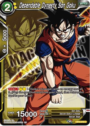 Image of Dependable Dynasty Son Goku (BT4-078) - Expansion Deck Box Set 08 Magnificent Collection  Forsaken Warrior
