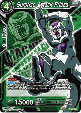 Image of Surprise Attack Frieza (P-090) - Expansion Deck Box Set 08 Magnificent Collection  Forsaken Warrior