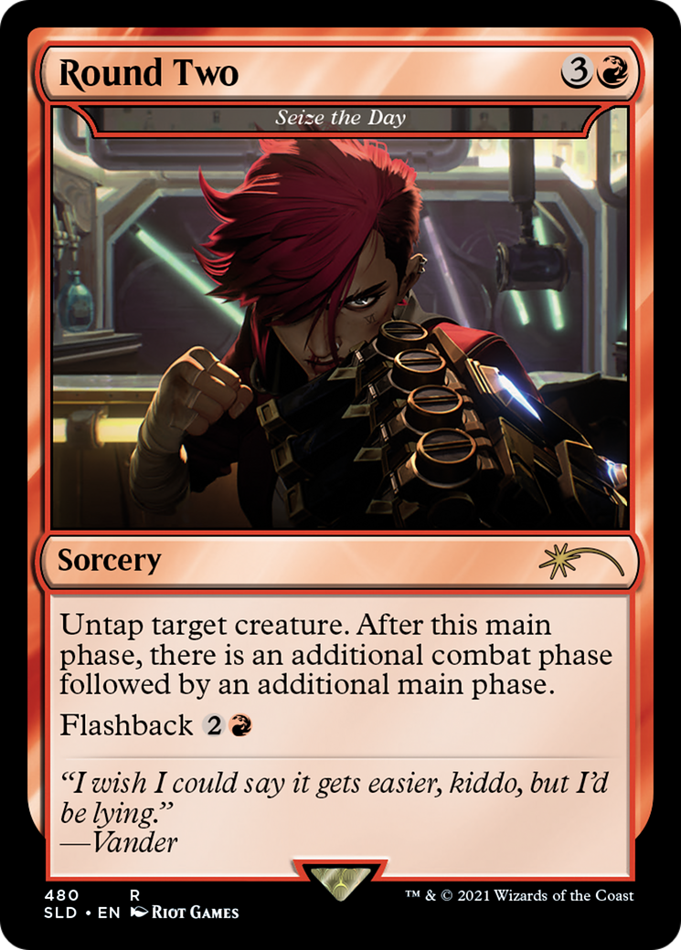 Image of Round Two - Seize the Day (SLD-480) - Secret Lair Drop / Round Two Foil