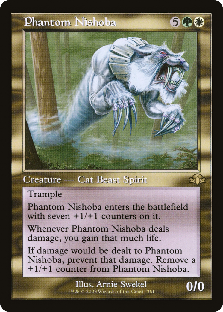 Image of Phantom Nishoba (Retro Frame) (DMR-361) - Dominaria Remastered Foil