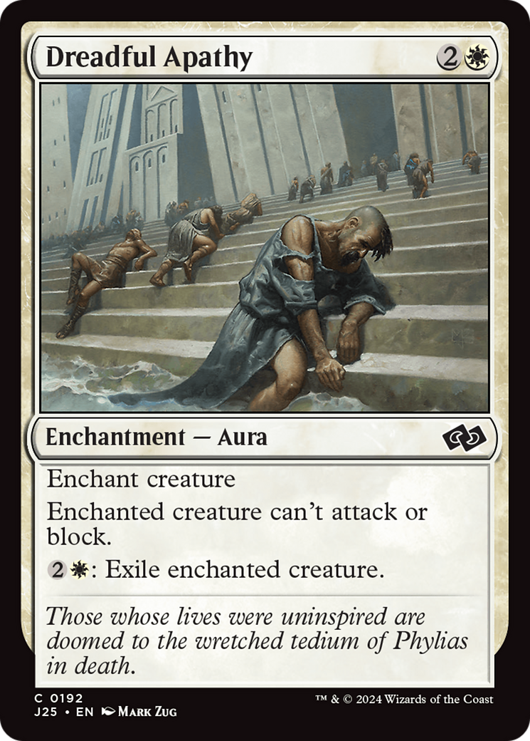 Image of Dreadful Apathy (J25-192) - Foundations Jumpstart