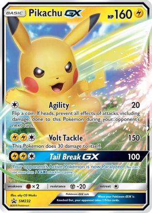 Image of Pikachu GX SM232  - Holofoil SM Promos - Promo