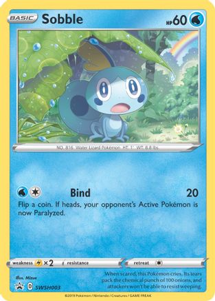 Image of Sobble SWSH003  - Holofoil SWSH Sword & Shield Promo Cards - Promo