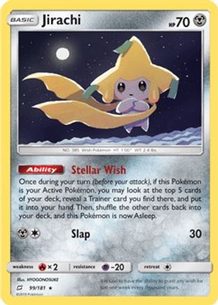 Image of Jirachi 099/181  Deck Exclusives - Rare