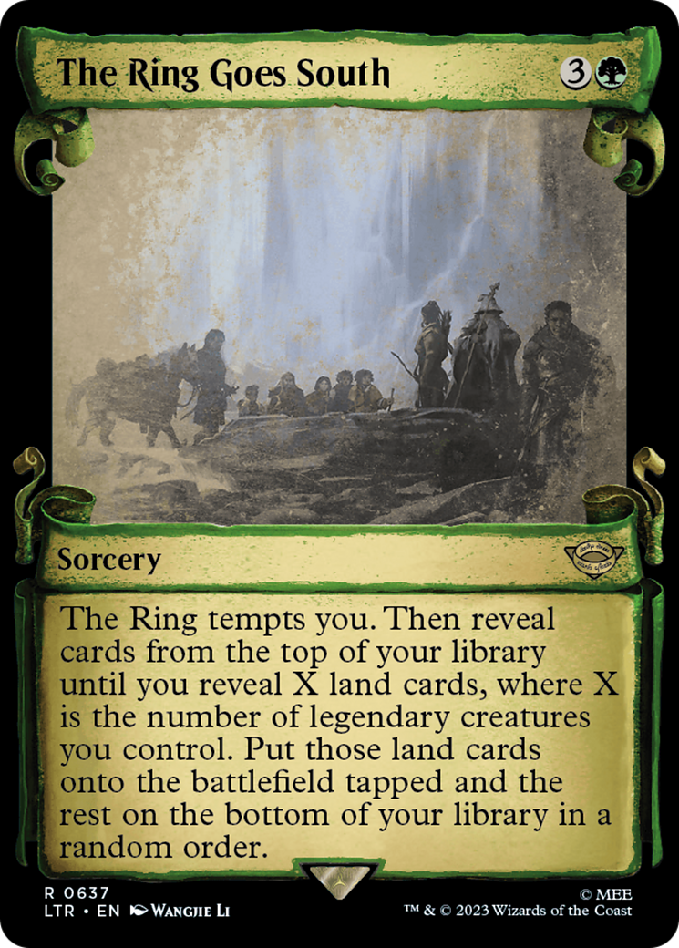 Image of The Ring Goes South (Showcase Scrolls) (LTR-637) - The Lord of the Rings: Tales of Middle-earth: (Showcase)