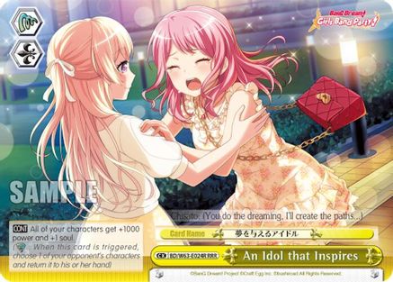 Image of An Idol that Inspires (RRR) (BD/W63-E024R RRR) - BanG Dream! Girls Band Party! Vol.2