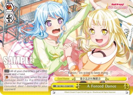 Image of A Forced Dance (RRR) (BD/W63-E026R RRR) - BanG Dream! Girls Band Party! Vol.2