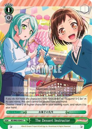 Image of The Dessert Instructor (BD/W63-E045 C) - BanG Dream! Girls Band Party! Vol.2