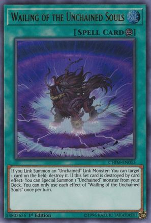 Image of Wailing of the Unchained Souls (CHIM-EN055) - Chaos Impact 1st Edition