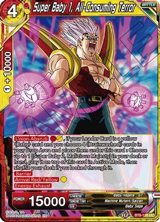 Image of Super Baby 1, All-Consuming Terror (BT8-116) - Malicious Machinations Foil
