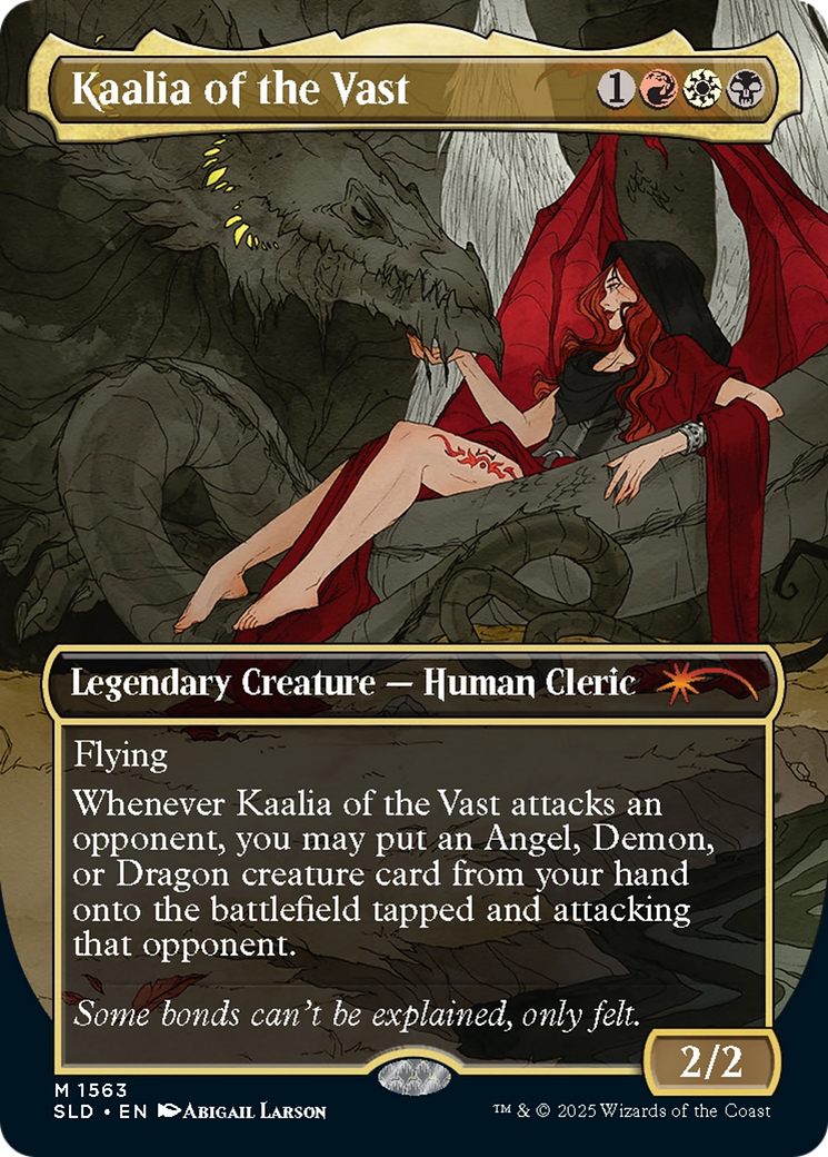 Image of Kaalia of the Vast (SLD-1563) - Secret Lair Drop (Borderless)