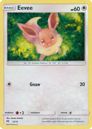 Image of Eevee 012/12  - Holofoil McDonalds Promos 2019 - Promo