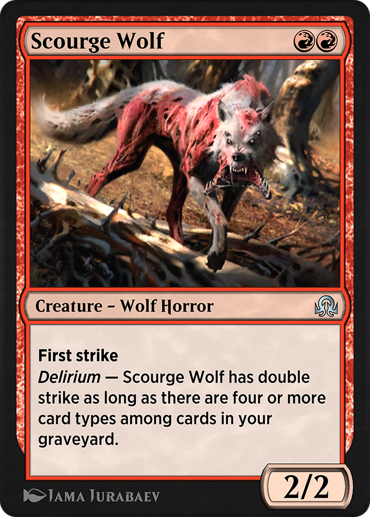 Image of Scourge Wolf (SIR-175) - Shadows over Innistrad Remastered