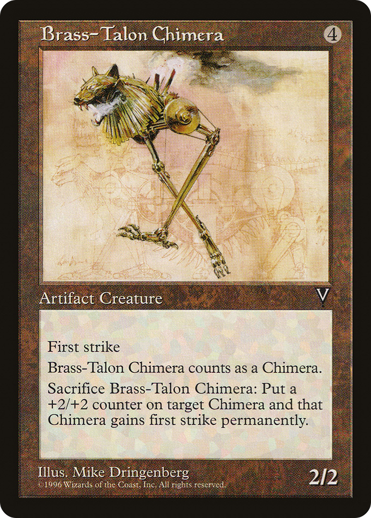 Image of Brass-Talon Chimera (VIS-142) - Visions