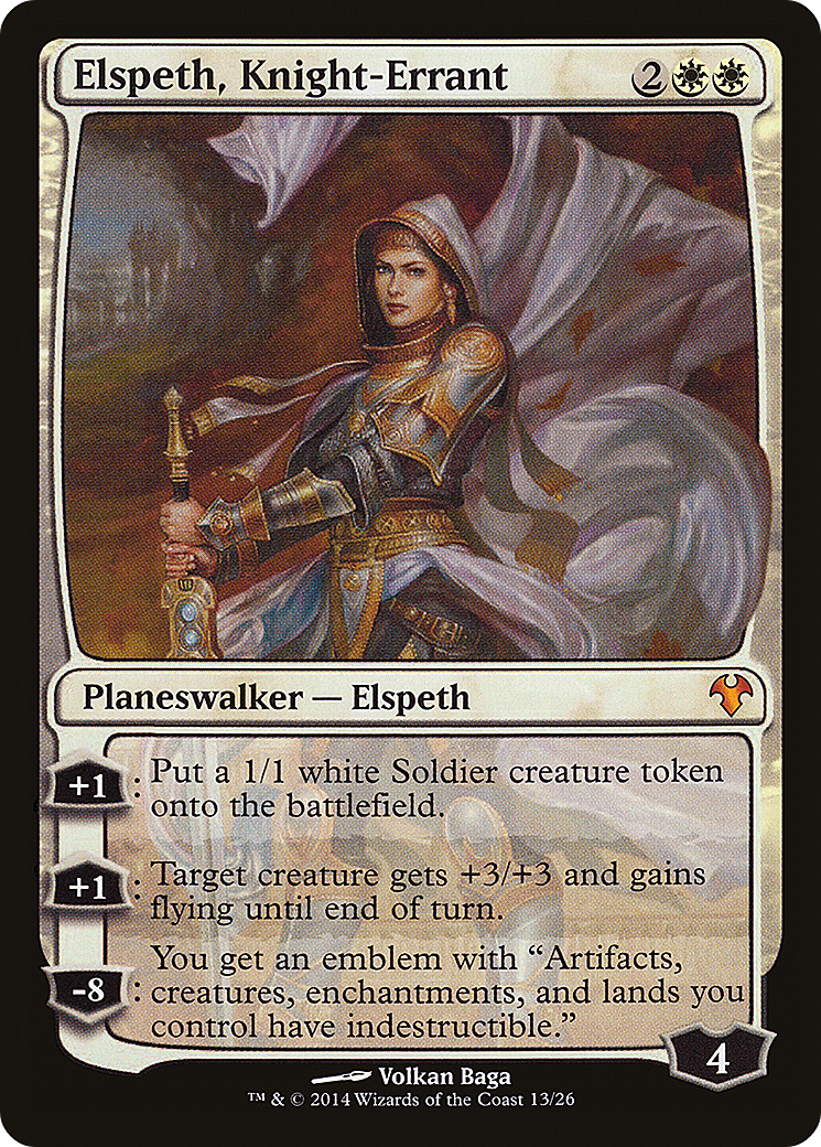 Image of Elspeth, Knight-Errant (MD1-013) - Modern Event Deck 2014