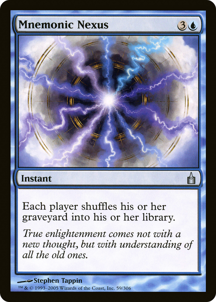 Image of Mnemonic Nexus (RAV-059) - Ravnica: City of Guilds Foil
