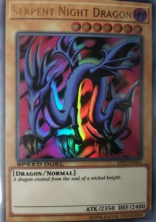 Image of Serpent Night Dragon (STP2-EN001) - Speed Duel: Tournament Pack 2 Unlimited