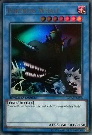 Image of Fortress Whale (STP2-EN006) - Speed Duel: Tournament Pack 2 Unlimited