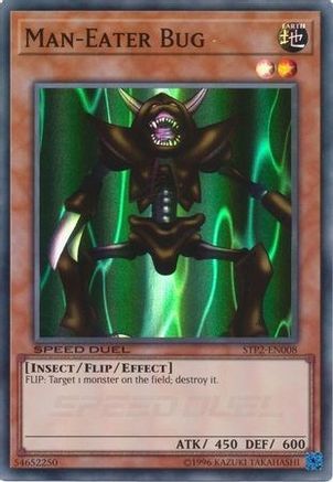 Image of Man-Eater Bug (STP2-EN008) - Speed Duel: Tournament Pack 2 Unlimited