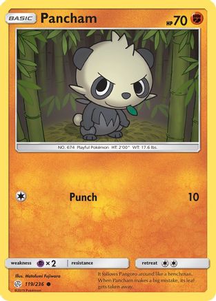 Image of Pancham 119  SM  Cosmic Eclipse - Common