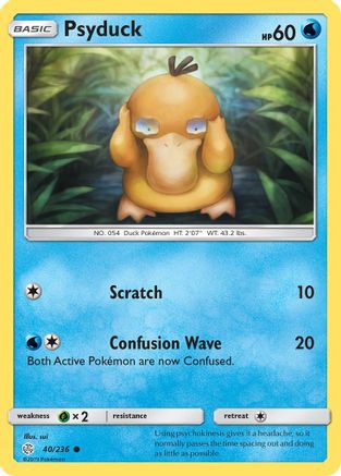 Image of Psyduck 040/236  SM  Cosmic Eclipse - Common