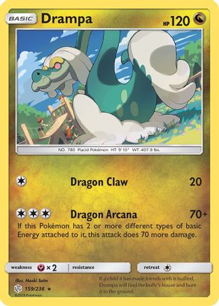 Image of Drampa 159/236  SM  Cosmic Eclipse - Rare