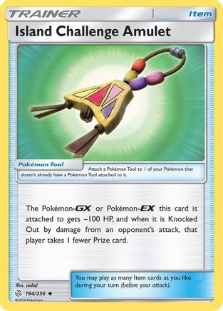 Image of Island Challenge Amulet 194/236  SM  Cosmic Eclipse - Uncommon