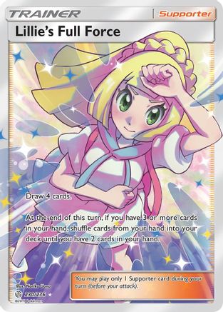 Image of Lillie's Full Force (Full Art) 230  - Holofoil SM  Cosmic Eclipse - Ultra Rare
