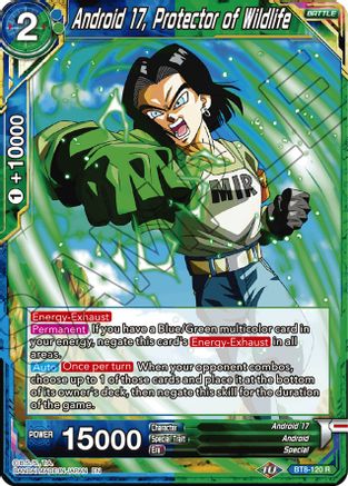 Image of Android 17, Protector of Wildlife (BT8-120) - Malicious Machinations