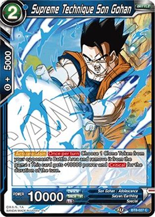 Image of Supreme Technique Son Gohan (BT8-027) - Malicious Machinations