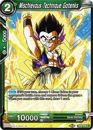Image of Mischievous Technique Gotenks (BT8-048) - Malicious Machinations