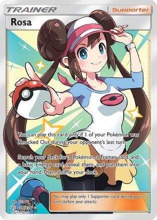 Image of Rosa (Full Art) 236  - Holofoil SM  Cosmic Eclipse - Ultra Rare