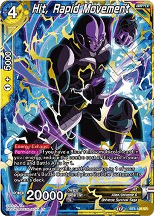 Image of Hit, Rapid Movement (BT8-108) - Malicious Machinations