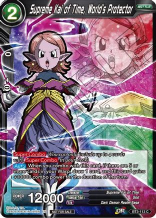 Image of Supreme Kai of Time, World's Protector (Event Pack 05) (BT3-113) - Promotion Cards