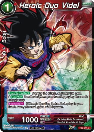 Image of Heroic Duo Videl (Event Pack 05) (TB2-011) - Promotion Cards