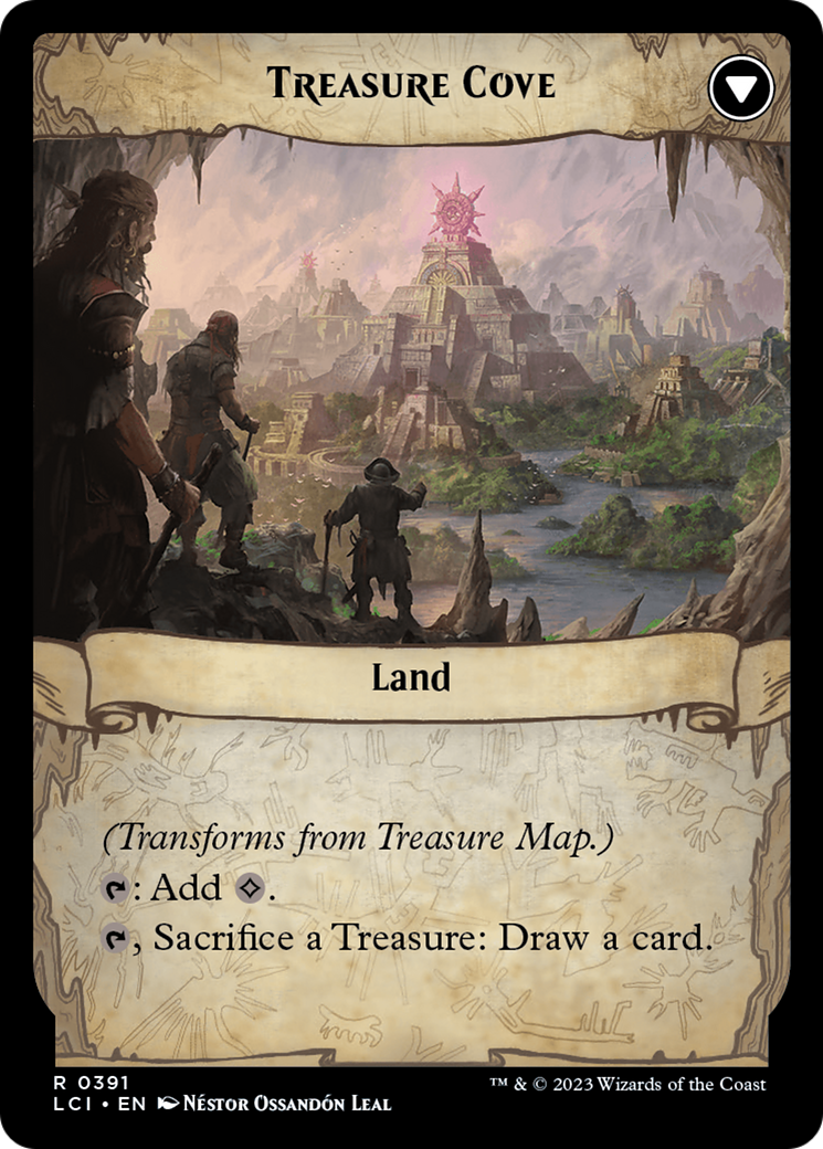 Image of Treasure Map (Extended Art) (LCI-391) - The Lost Caverns of Ixalan: (Extended Art) Foil