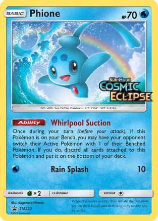 Image of Phione SM220  - Holofoil SM Promos - Promo