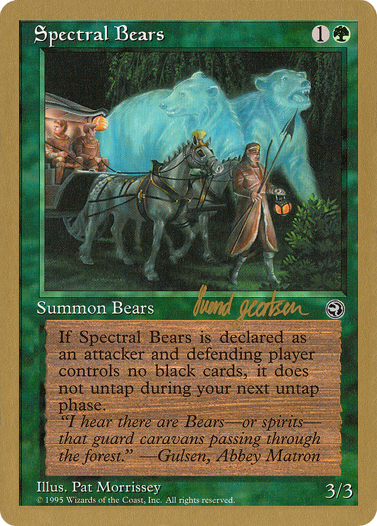 Image of Spectral Bears - 1997 Svend Geertsen (HML) (WCD-) - World Championship Decks 1997
