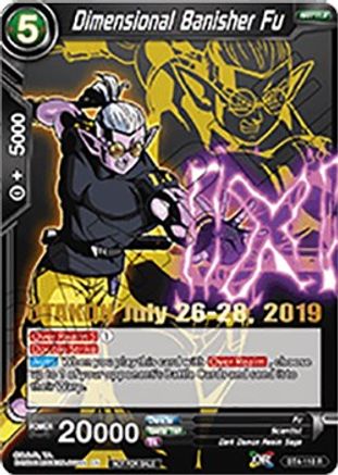 Image of Dimensional Banisher Fu (OTAKON 2019) (BT4-118_PR) - Promotion Cards Foil