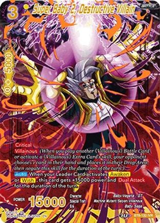 Image of Super Baby 2, Destructive Villain (BT8-132) - Malicious Machinations