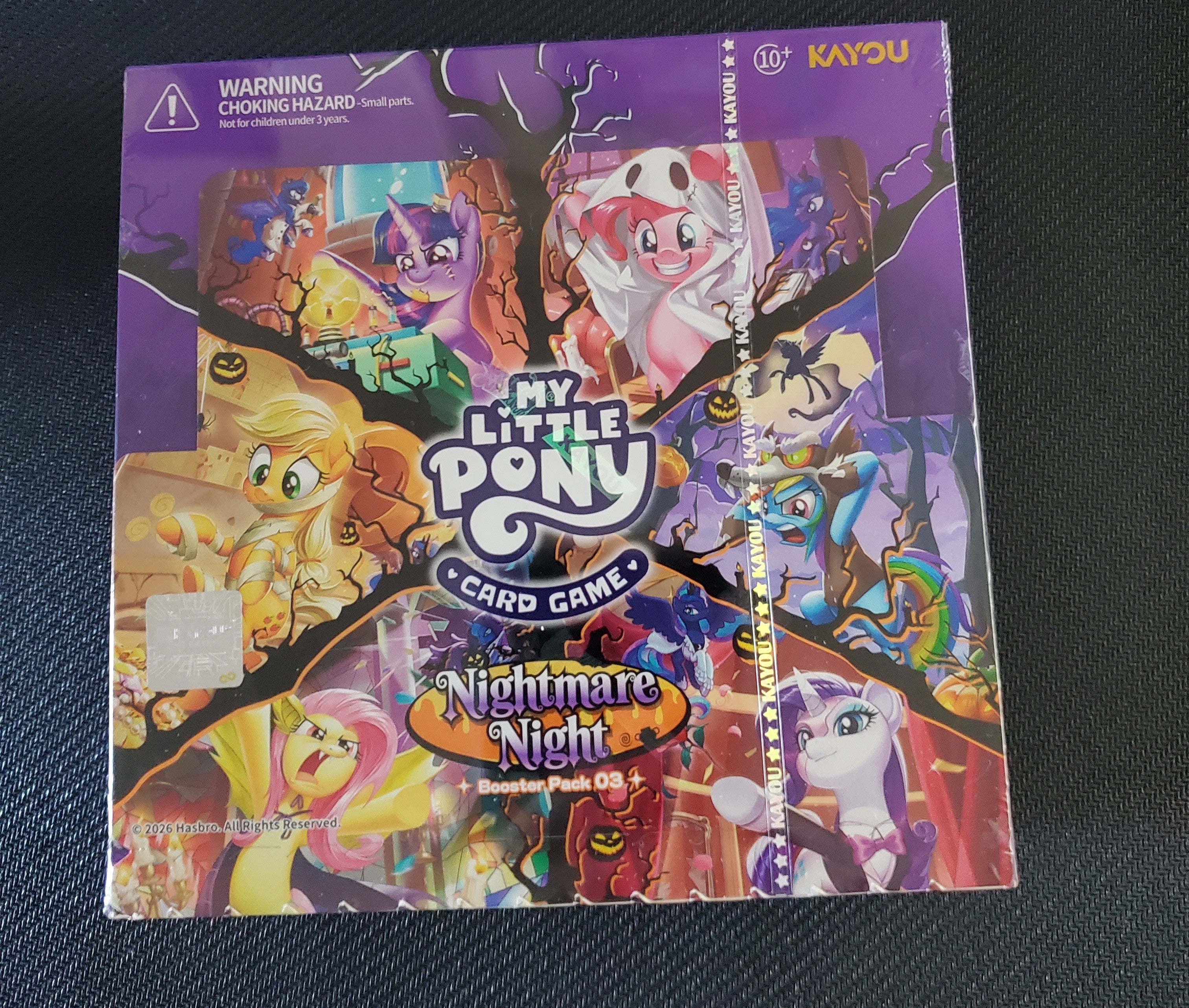 Image of KAYOU LIMITED: MY LITTLE PONY TCG: SERIES 3 NIGHTMARE NIGHT BOOSTER
