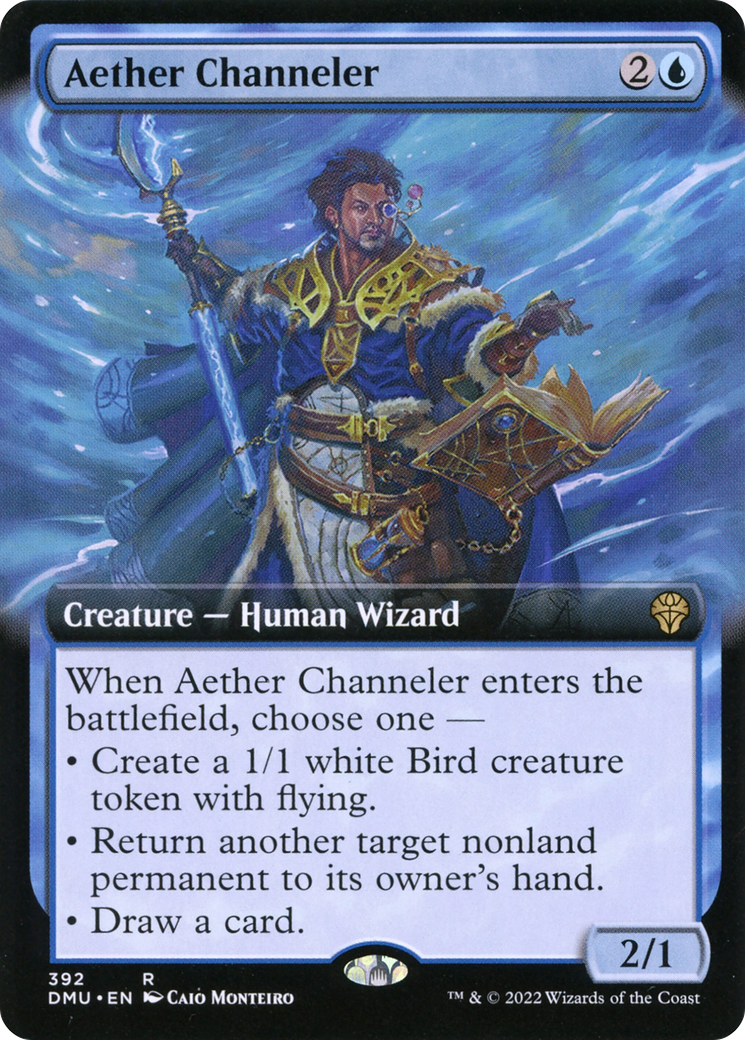Image of Aether Channeler (Extended Art) (DMU-392) - Dominaria United: (Extended Art)