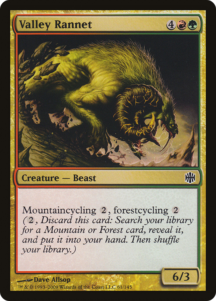 Image of Valley Rannet (ARB-061) - Alara Reborn Foil