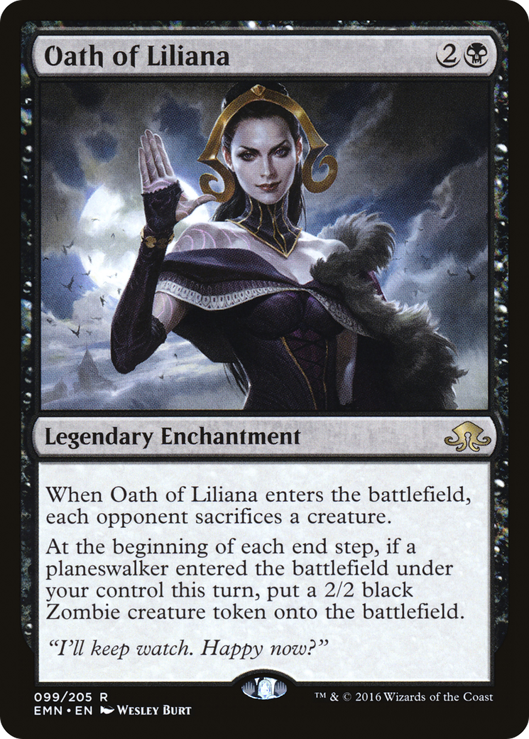 Image of Oath of Liliana (EMN-099) - Eldritch Moon